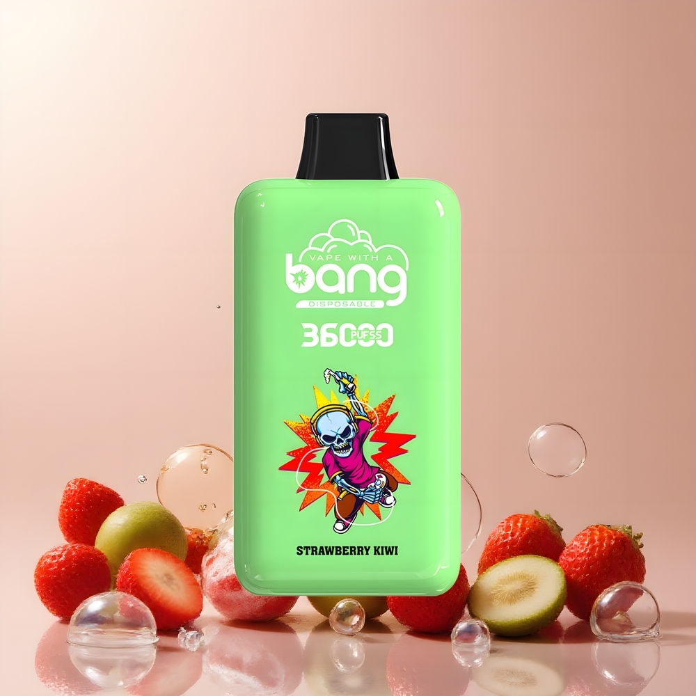 Partihandel Sverige Bang 36000 Power Jordgubb Kiwi 850mAh 36ml 5%