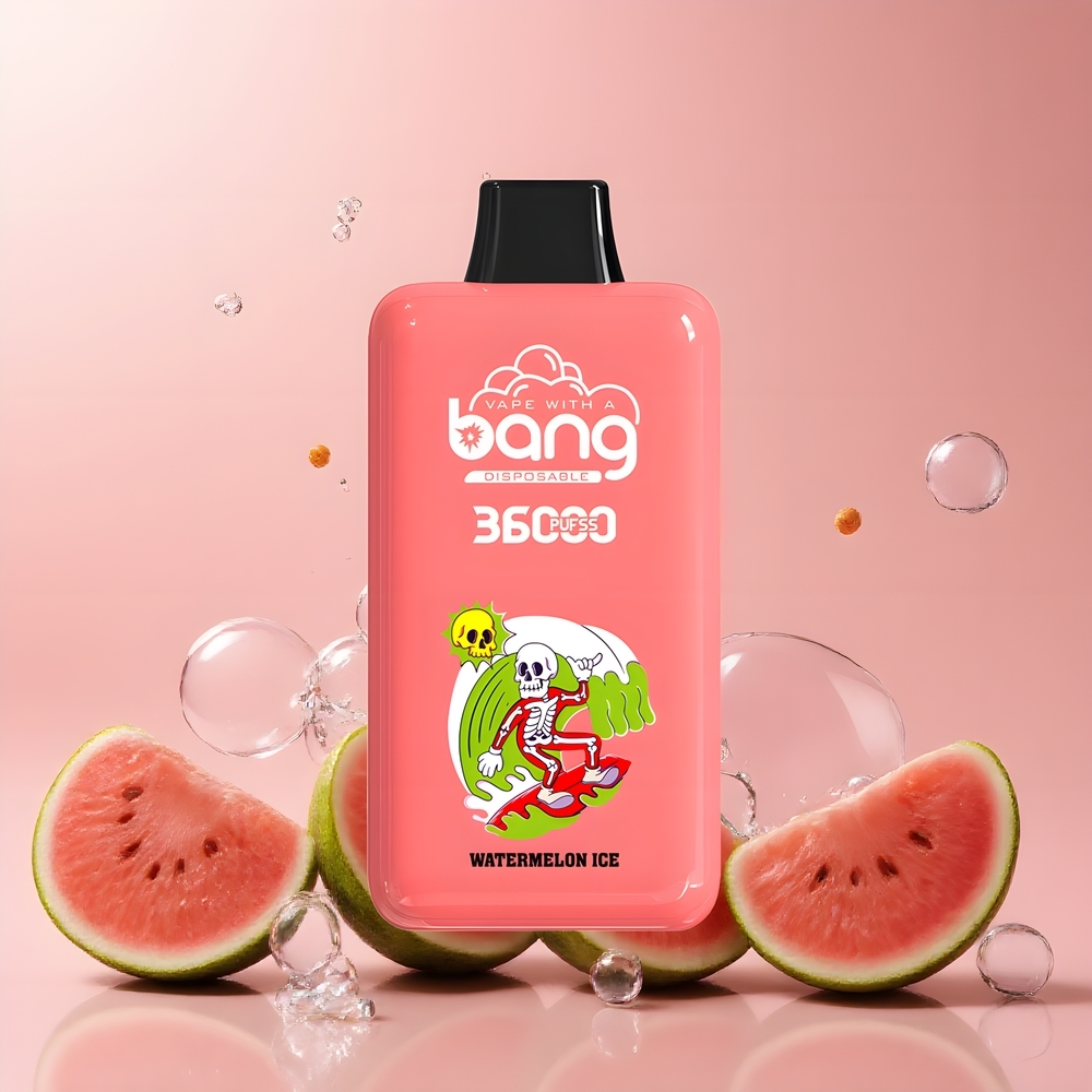 Partihandel Sverige Bang 36000 Power Vattenmelon Is 36ml 5% 850mAh