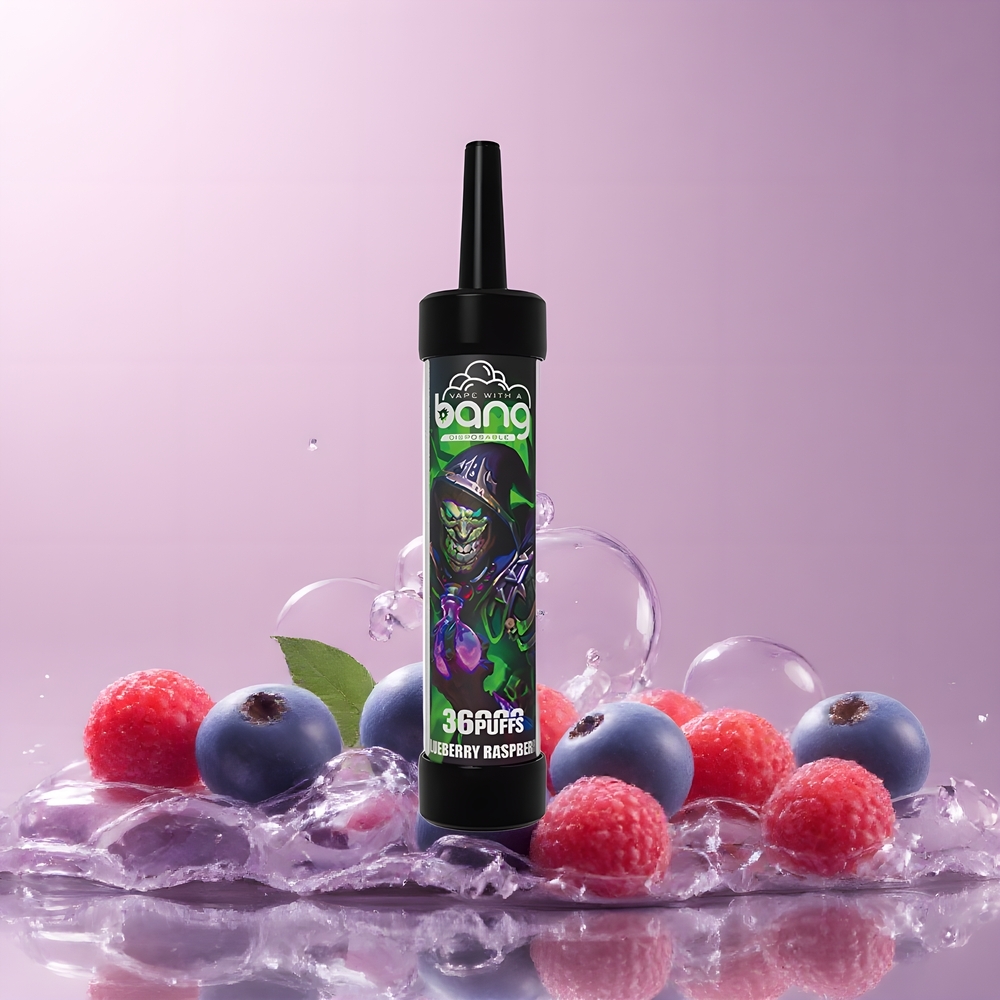Partihandel Sverige Bang 36000 Puffs Vape Blåbär Hallon 650mAh 40ml