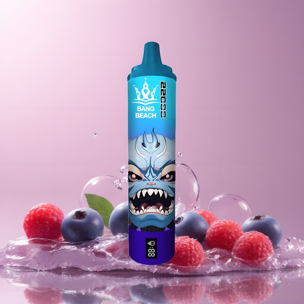 Partihandel Sverige Bang Beach 22000 Puffs 36ml Blåbär Hallon 650mAh
