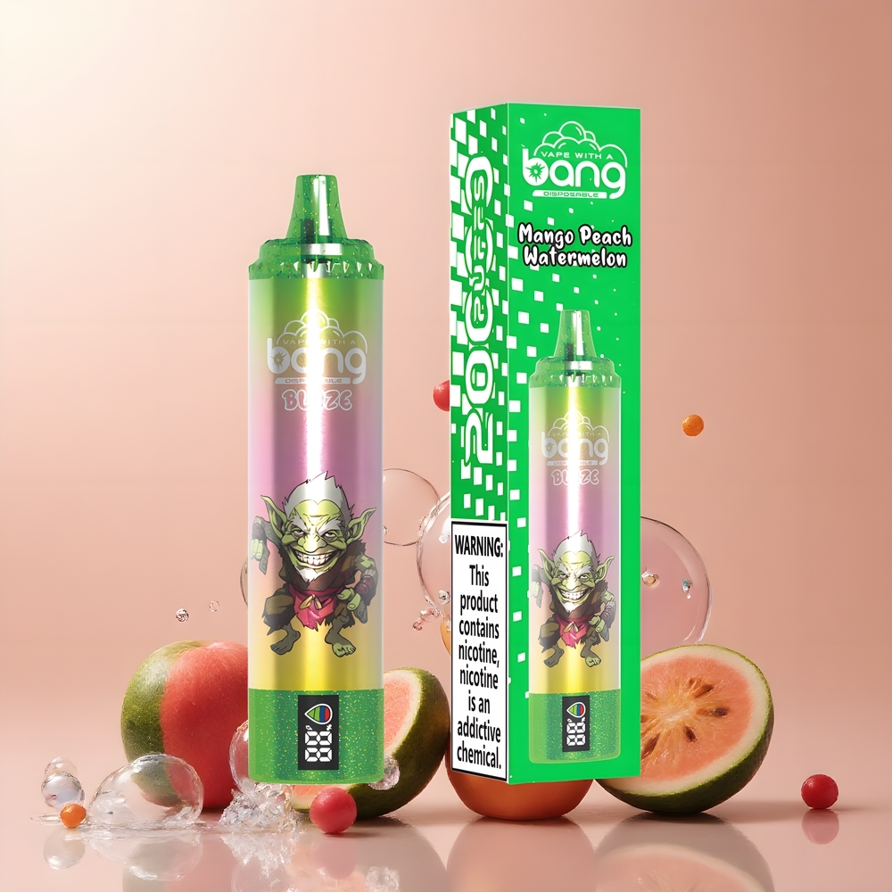 Partihandel Sverige Bang Blaze Tornado 20000 Puffs Typ-C Anpassningsbar Luftflöde Mangon Persika Vattenmelon