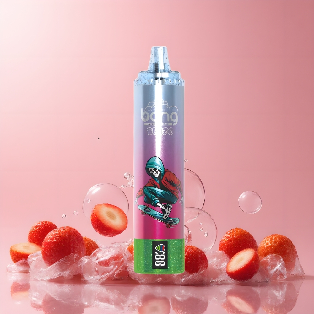 Partihandel Sverige Bang Blaze Tornado 20000 Puffs Typ-C Luftflöde Jordgubb Is Vape