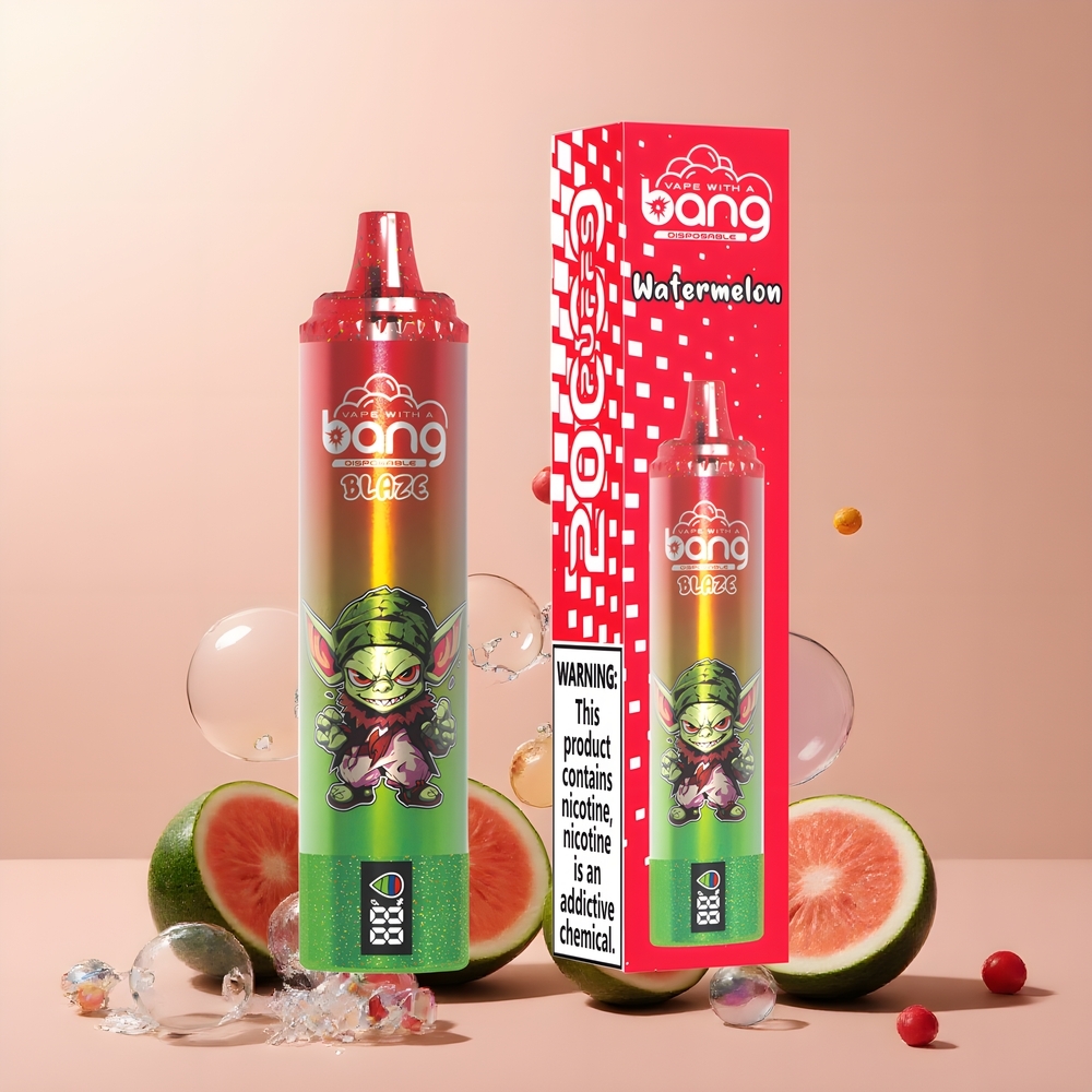 Partihandel Sverige Bang Blaze Tornado 20000 Puffs Typ-C Luftflöde Vattenmelon