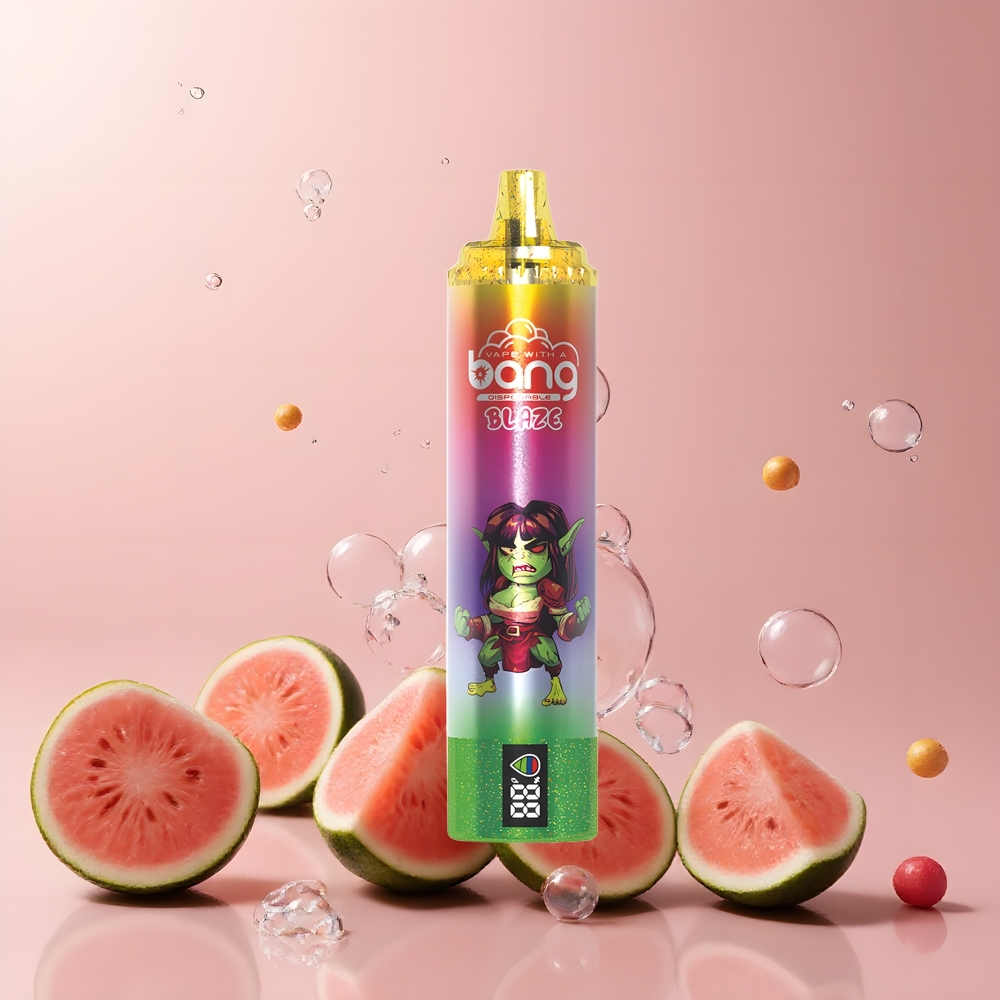 Partihandel Sverige Bang Blaze Tornado 20000 Puffs Vattenmelon Tuggummi Type-C Luftflöde