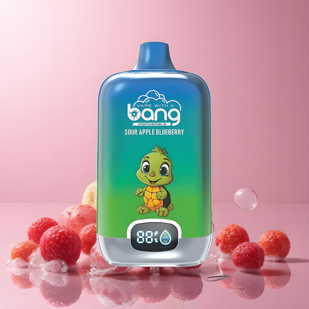 Partihandel Sverige Bang Digital Box 15000 Puffs Sur Äpple Hallon Typ-C Laddning 15ml