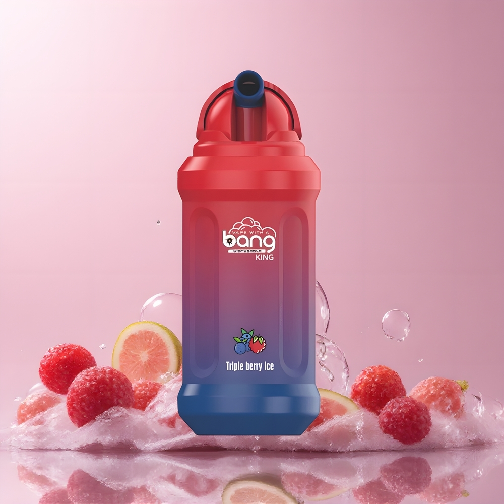 Partihandel Sverige Bang King 12000 Puffs 23ml Trebär Is 650 mAh 1.2 Ohm