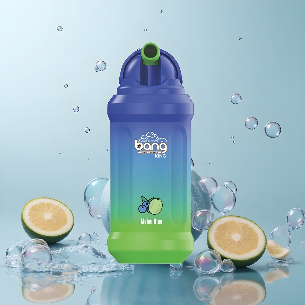Partihandel Sverige Bang King 12000 Puffs Melon Blå 23ml 650mAh Mesh 1.2 Ohm
