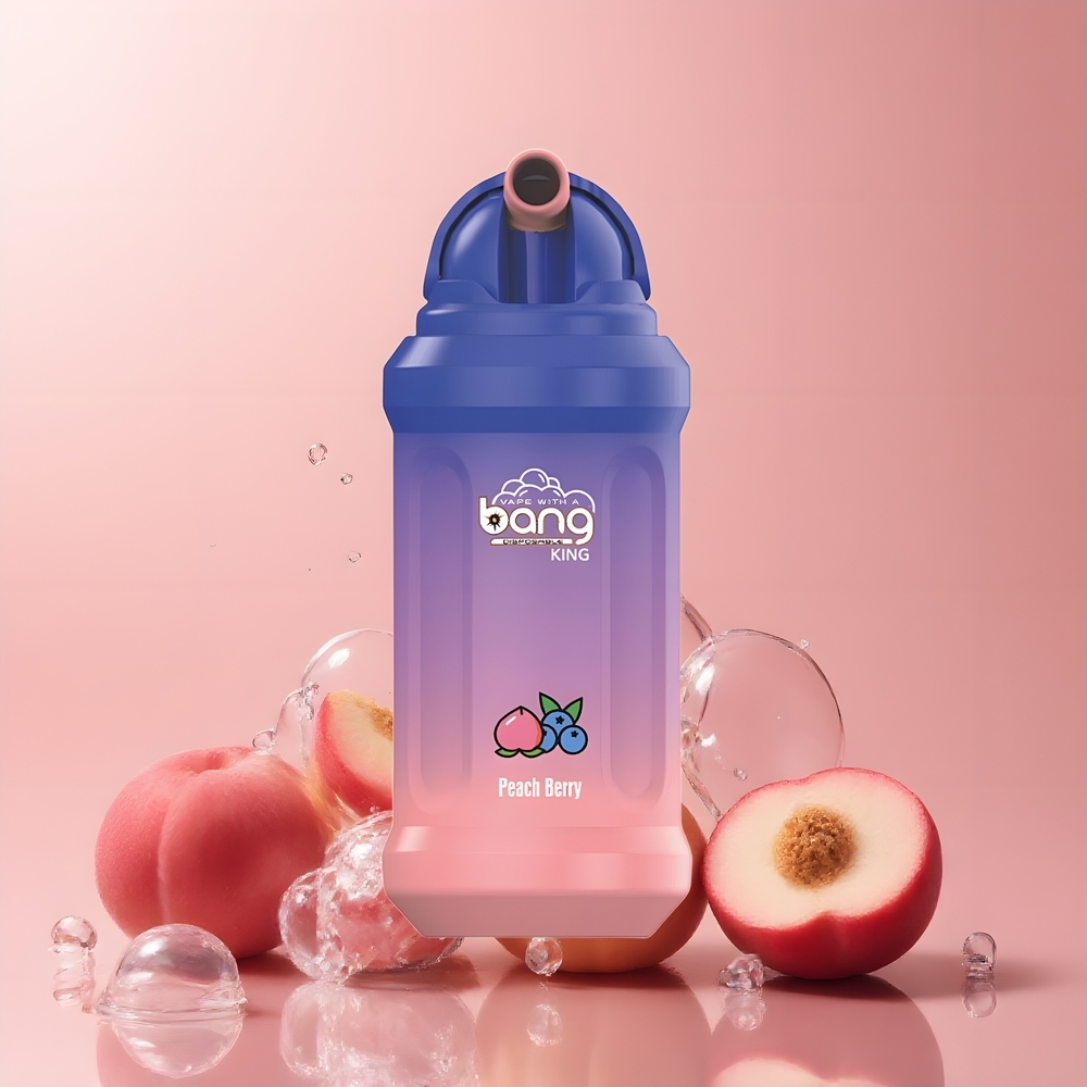 Partihandel Sverige Bang King 12000 Puffs Vape Persika Bär 23ml 650mAh