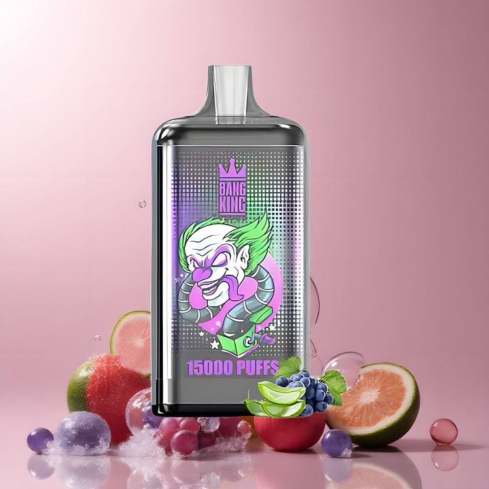 Partihandel Sverige Bang King 15000 Puffs Aloe Druva 21ml 550mAh