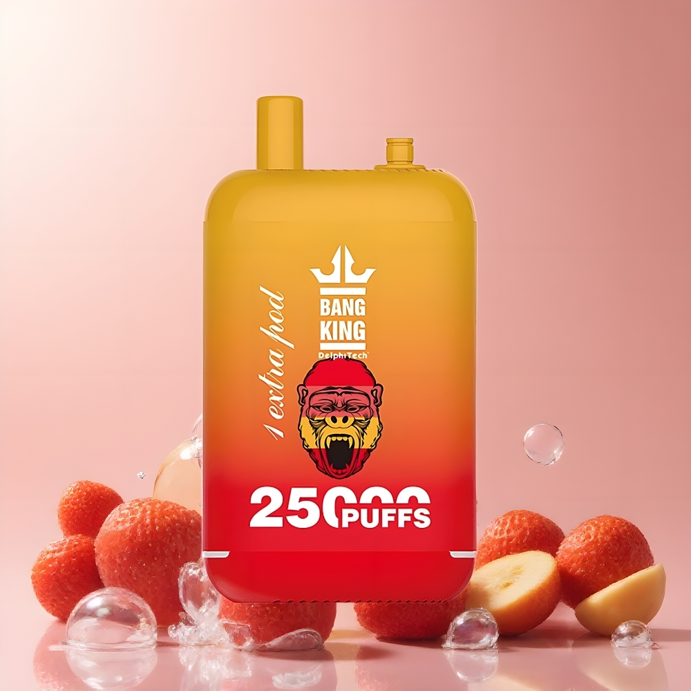 Partihandel Sverige Bang King 25000 Puffs Jordgubb Mango