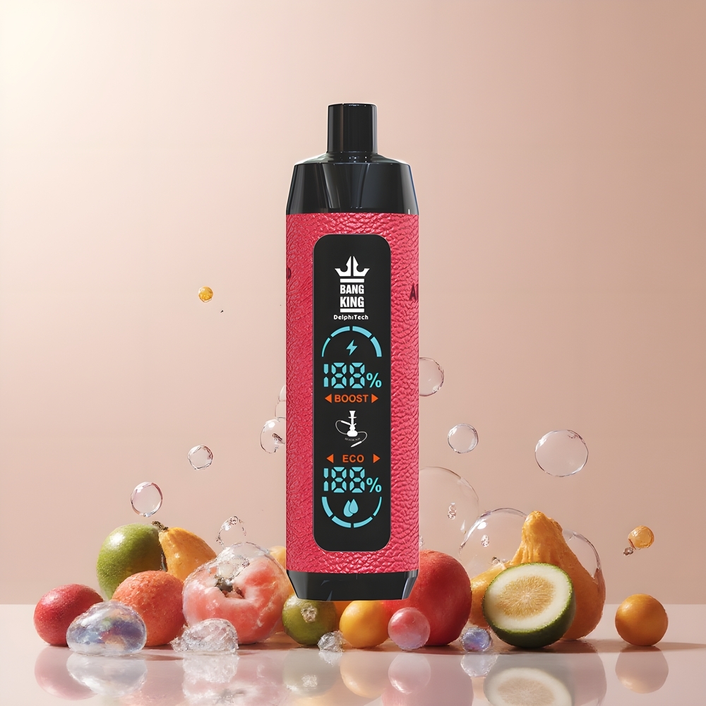 Partihandel Sverige Bang King Shisha 25000 Puffs 30ml 5% Bad Blod