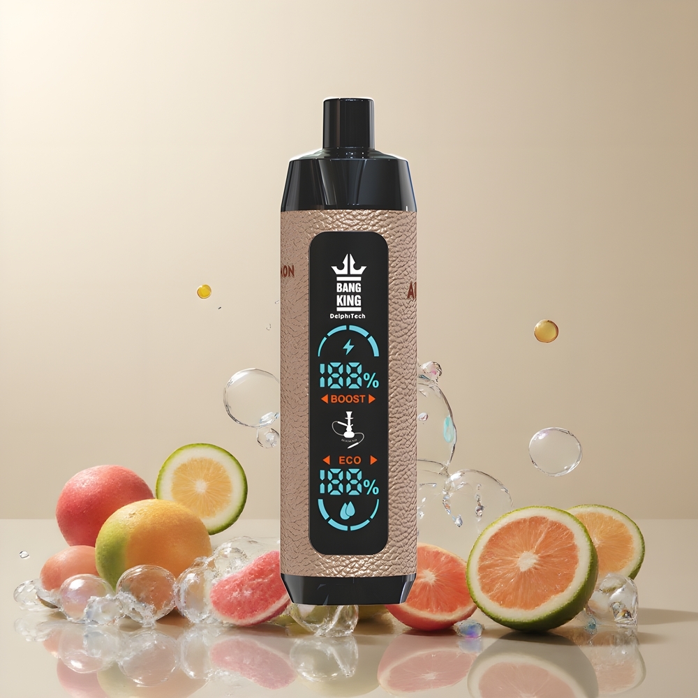 Partihandel Sverige Bang King Shisha 25000 Puffs 30ml Lenmon Mynta