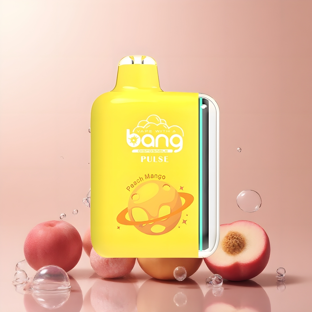 Partihandel Sverige Bang Pulse 18000 Puffs 26ml Type-C 650mAh Persika Mango