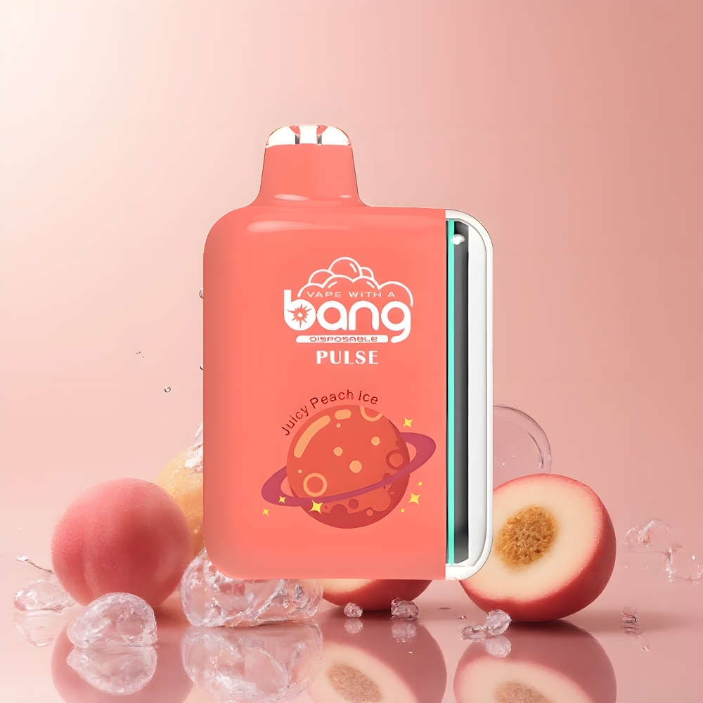 Partihandel Sverige Bang Pulse 18000 Puffs Juicy Peach Is Typ-C 650mAh 5% 26ml