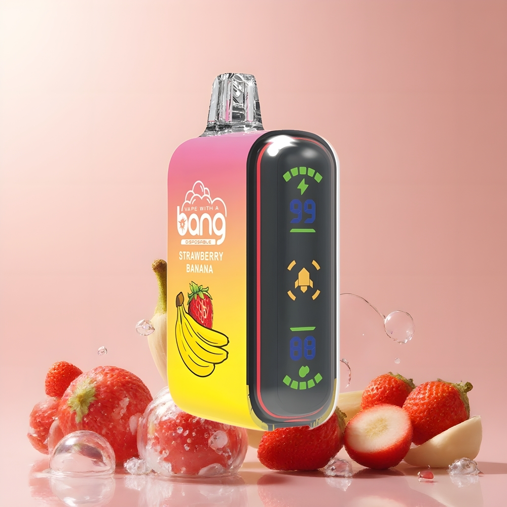Partihandel Sverige Bang Rocket 18000 Puffs Jordgubb Banan 26ml 650mAh