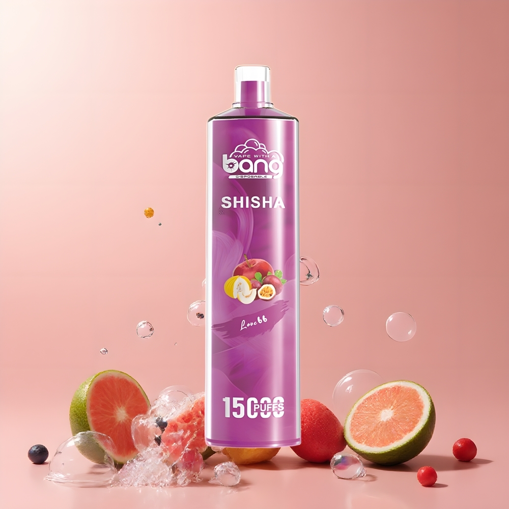 Partihandel Sverige Bang Shisha 15000 Puff Typ-C Laddning 23ml Kärlek 66