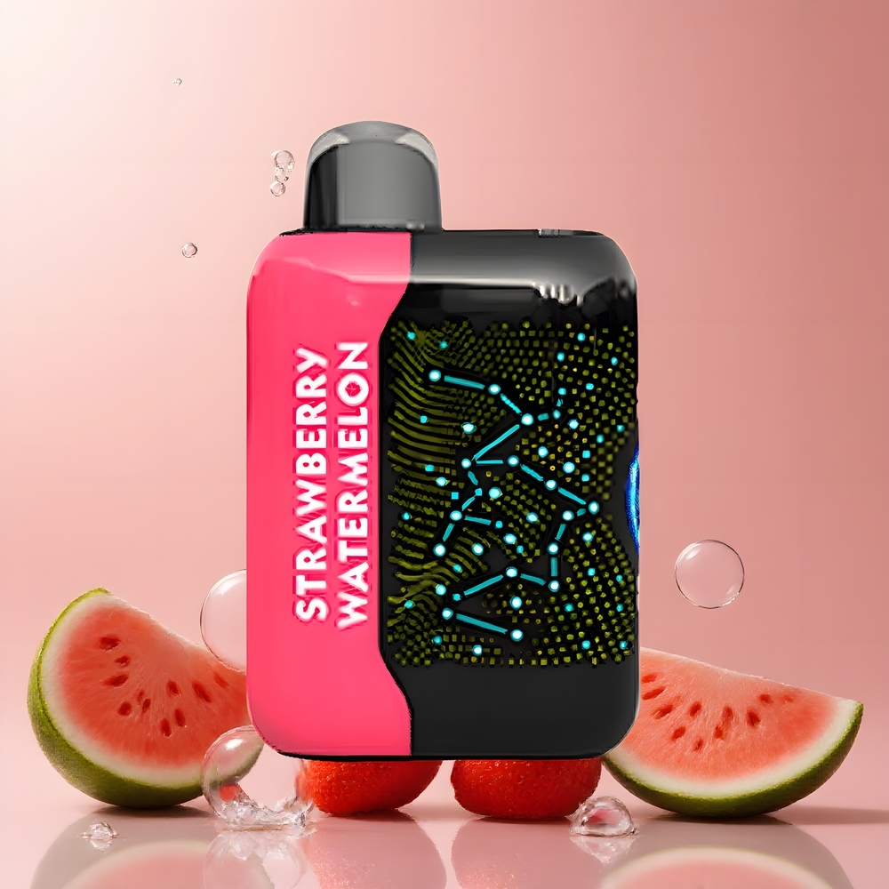 Partihandel Sverige Bang Starry 25000 Puffs Jordgubb Vattenmelon 28ml 800mAh Typ-C