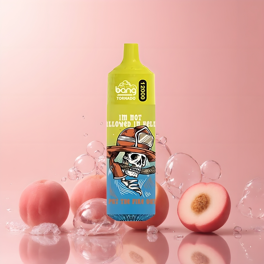 Partihandel Sverige Bang Tornado 12000 Puffs 23ml 5% Persika Is