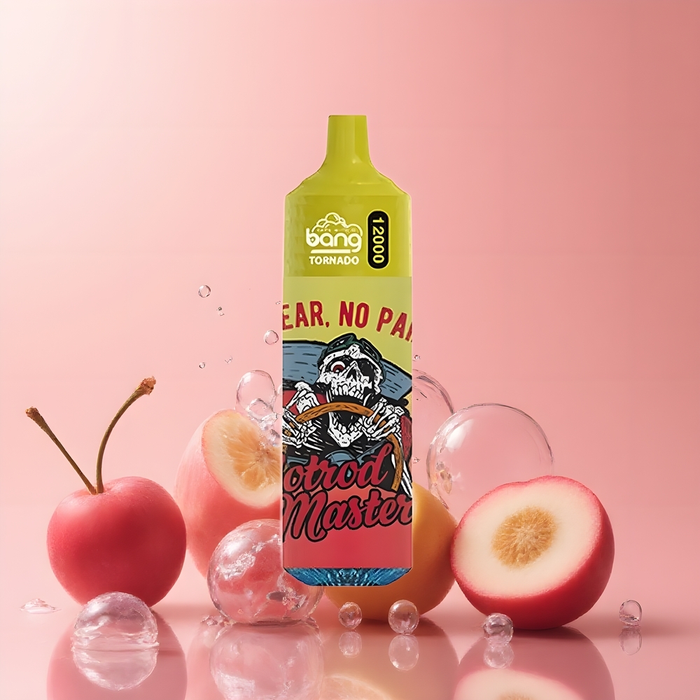 Partihandel Sverige Bang Tornado 12000 Puffs 23ml Körsbär Persika Lemonad 650mAh