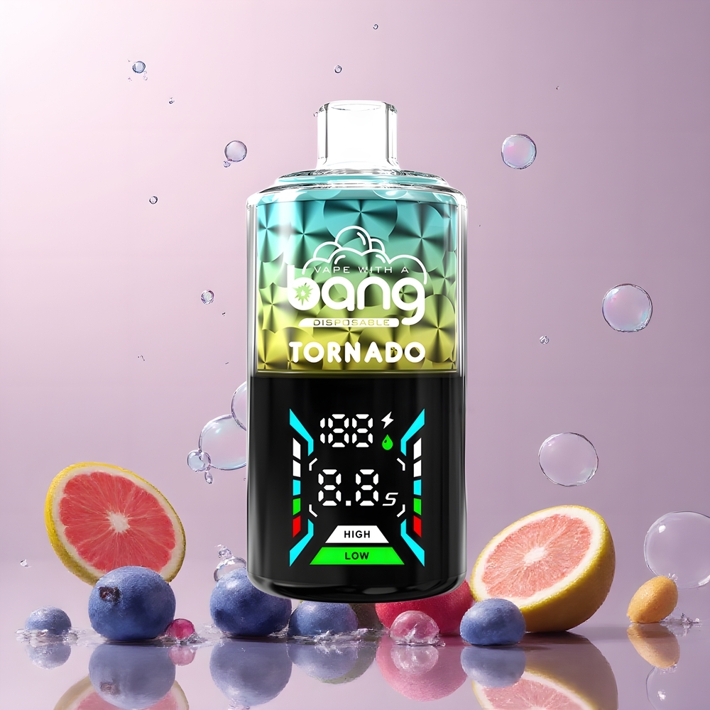 Partihandel Sverige Bang Tornado 40000 Puffs 40ml Blåbär Citron 5% 850mAh
