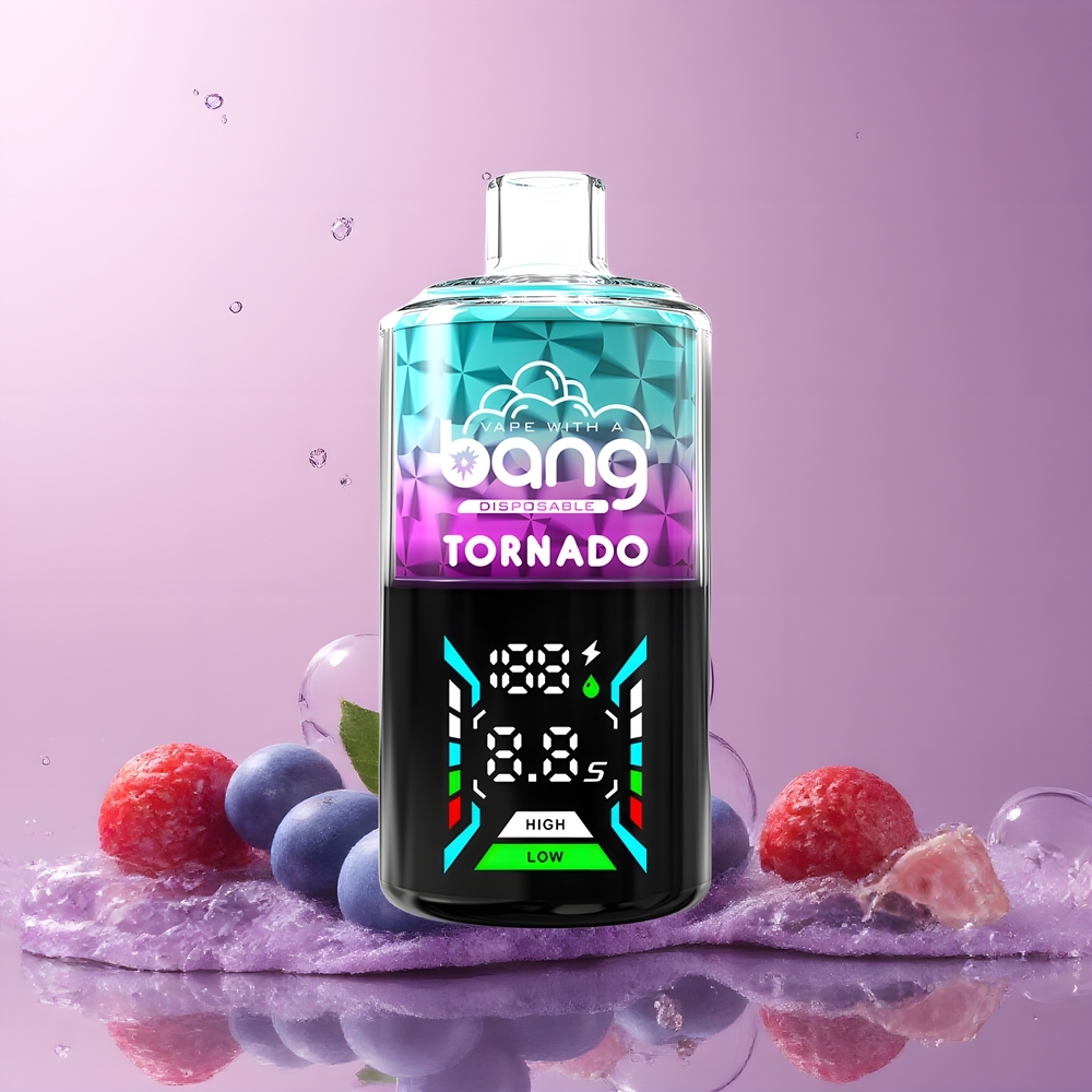 Partihandel Sverige Bang Tornado 40000 Puffs 5% Blåbär Druva