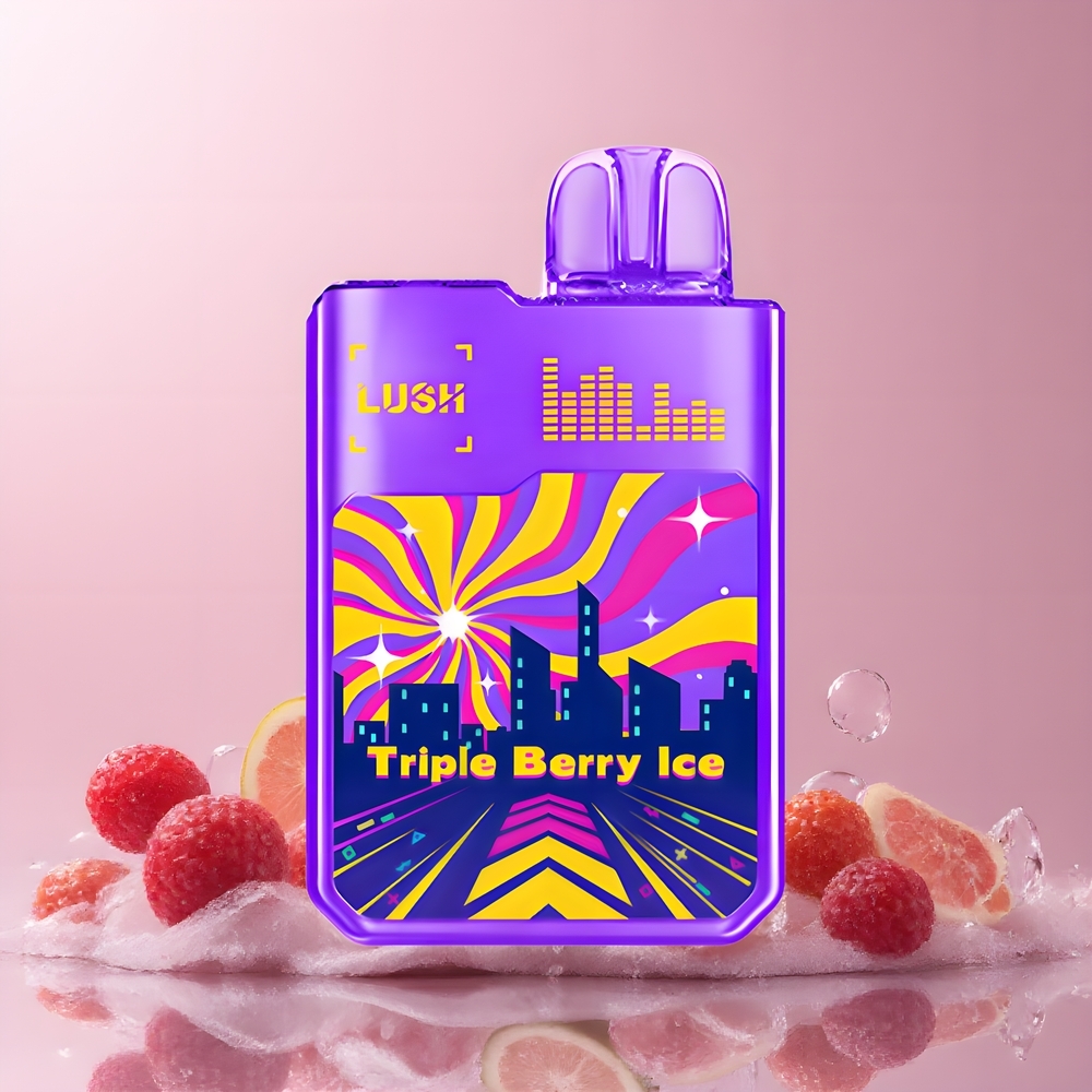 Partihandel Sverige Digiflavor Geekbar LUSH 20000 Puffs 820mAh Dual-Mesh Trebär Is