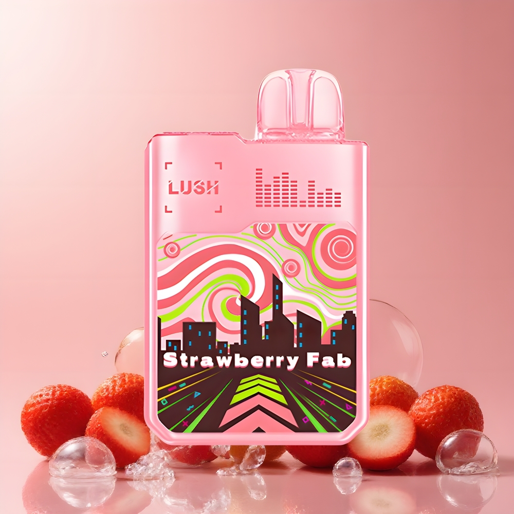 Partihandel Sverige Digiflavor Geekbar LUSH 20000 Puffs Dual-Mesh Jordgubb Fab