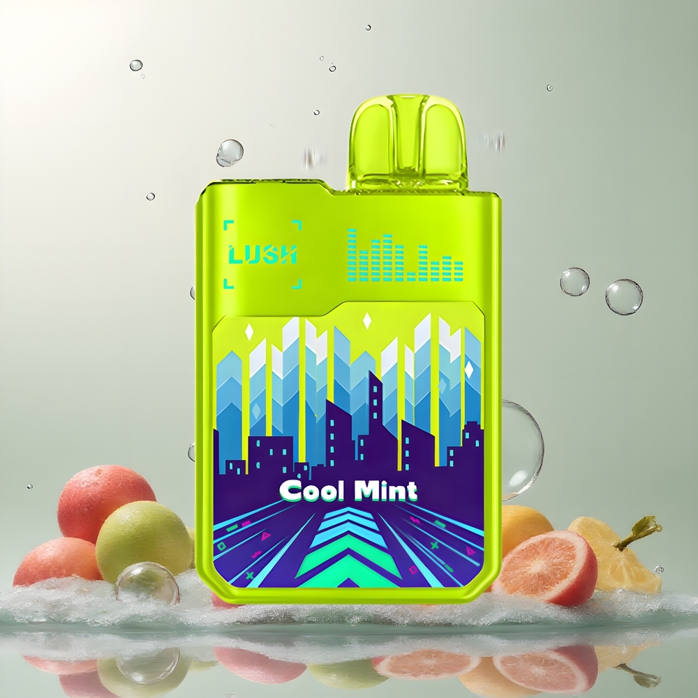 Partihandel Sverige Digiflavor Geekbar LUSH 20000 Puffs Dual-Mesh Kylmynta USB-C