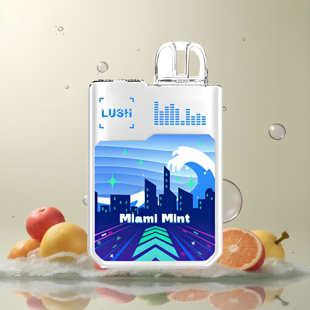 Partihandel Sverige Digiflavor Geekbar LUSH 20000 Puffs Dual-Mesh Miami Mynta USB-C