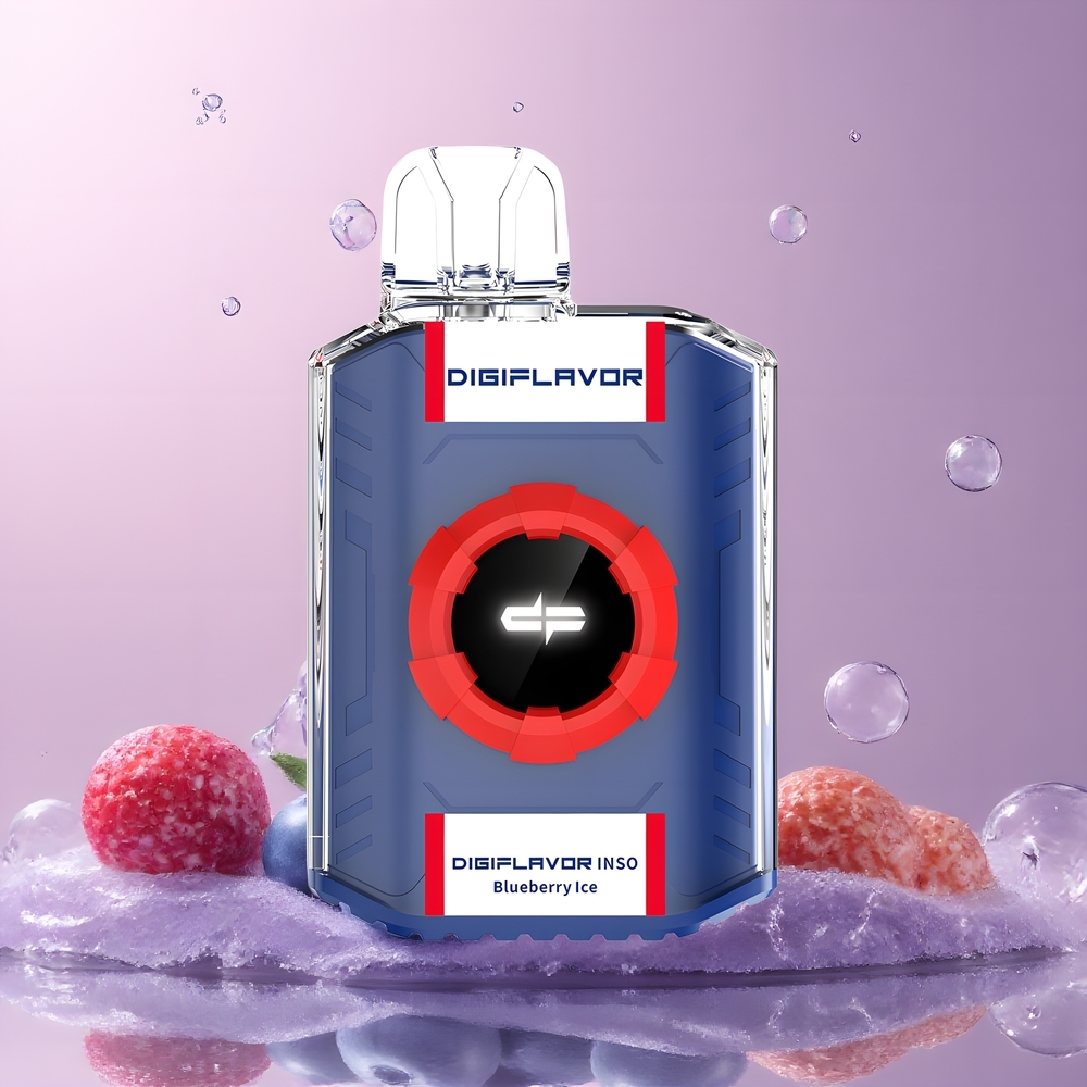 Partihandel Sverige Digiflavor INSO 700 Puffar Dual-Mesh 2% Blåbär Is