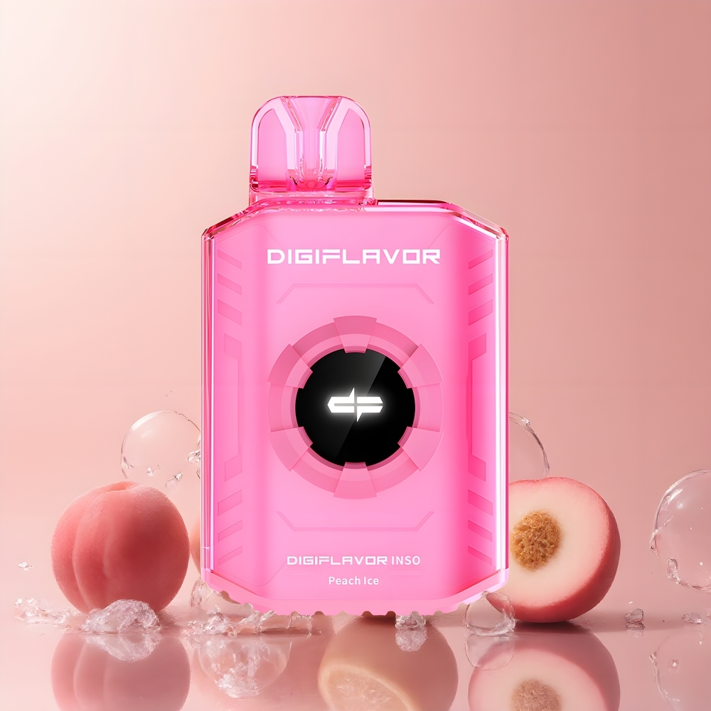 Partihandel Sverige Digiflavor INSO 700 Puffar Dual-Mesh 2% Persika Is
