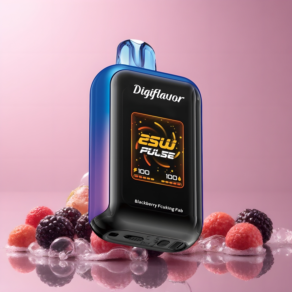 Partihandel Sverige Digiflavor SKY 25000 Puffs Svartbär Fcuking Fab Dual Mesh Coil USB-C