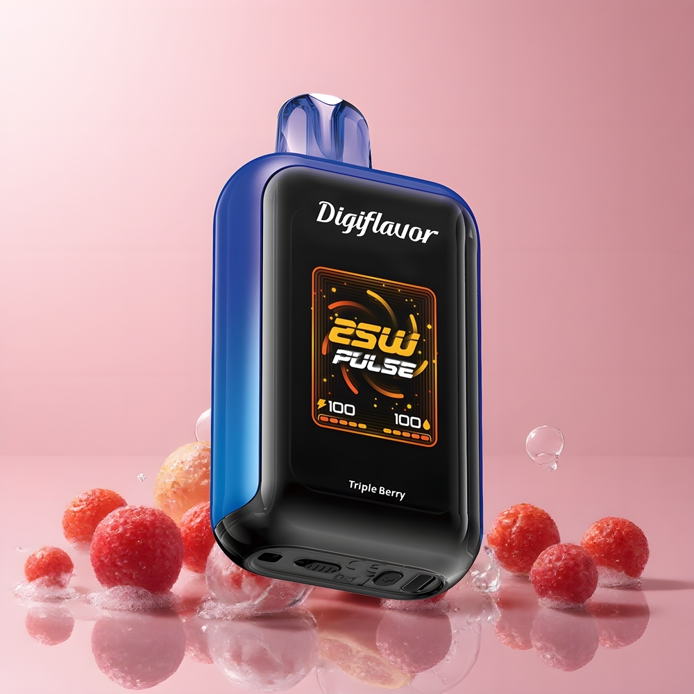 Partihandel Sverige Digiflavor SKY 25000 Puffs Trebär 16mL USB-C Dual Mesh Coil