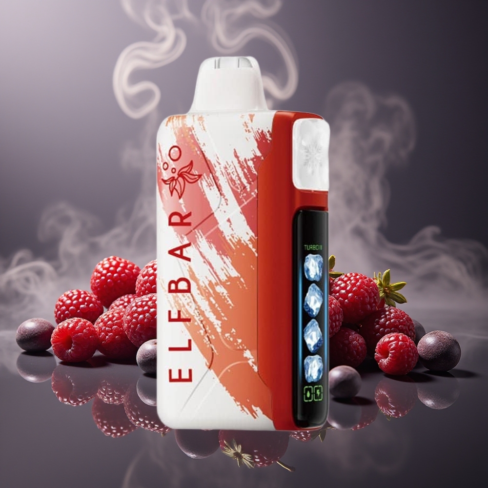 Partihandel Sverige Elf Bar Ice King 40000 Puffs LCD Skräckbär Disposable Vape