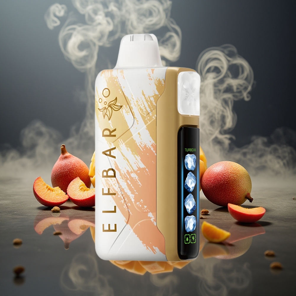 Partihandel Sverige Elf Bar Ice King 40000 Puffs Omladdningsbar 850mAh Mangomagi