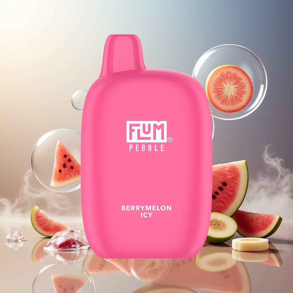 Partihandel Sverige FLUM Pebble 6000 10ml 5% Mesh Bärmelon Is