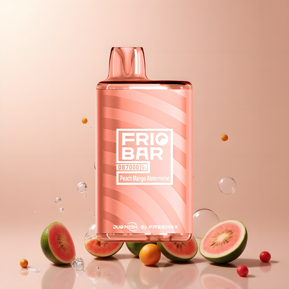 Partihandel Sverige FRIOBAR DB7000 Engångs 7000 Peach Mango Vattenmelon