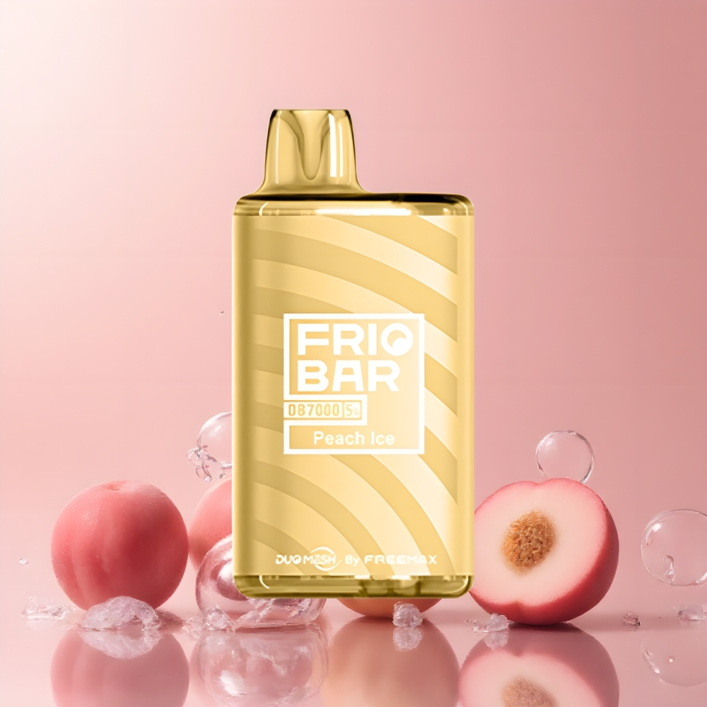 Partihandel Sverige FRIOBAR DB7000 Engångsvape Persika Is 16mL 7000 puffar