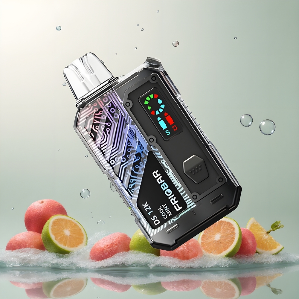Partihandel Sverige FRIOBAR DS 12K Engångs Vape Kylmynta USB-C 12K