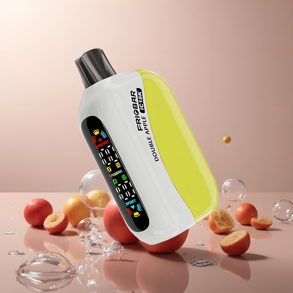 Partihandel Sverige FRIOBAR IC18K 18000 Dubbel Äpple Vape Double