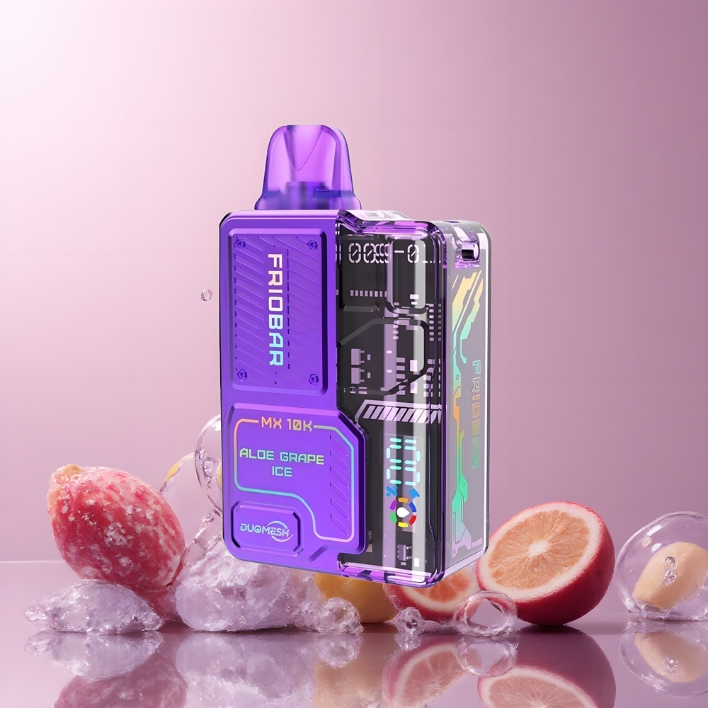 Partihandel Sverige FRIOBAR MX 10K Aloe Druva Is Vape 10mL 50mg