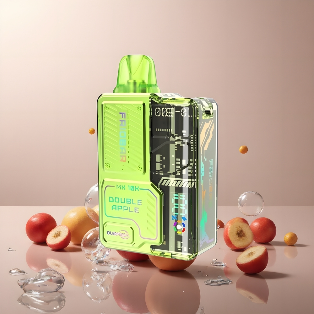 Partihandel Sverige FRIOBAR MX 10K Engångsvape Dubbel Äpple 50mg 10mL 10000 puffar