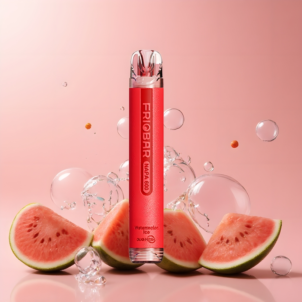 Partihandel Sverige FRIOBAR NAPA 600 Engångs Vattenmelon Is 2mL 20mg/mL 600mAh