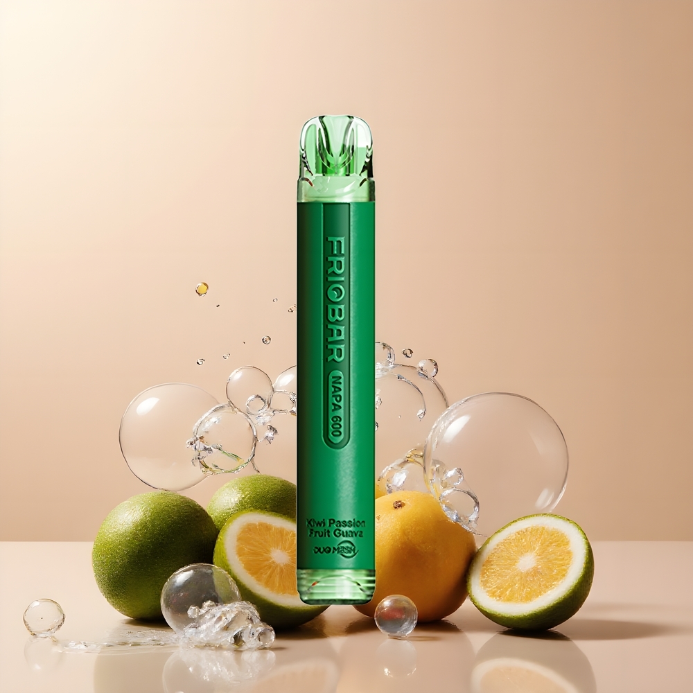 Partihandel Sverige FRIOBAR NAPA 600 Kiwi Passionfrukt Guava Vape