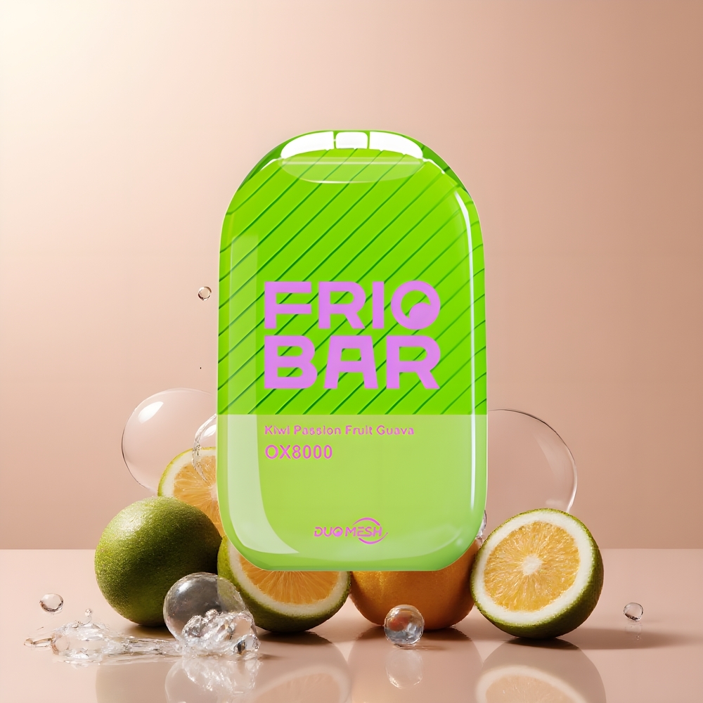 Partihandel Sverige FRIOBAR OX8000 Engångs 8000 Kiwi Passionsfrukt Guava