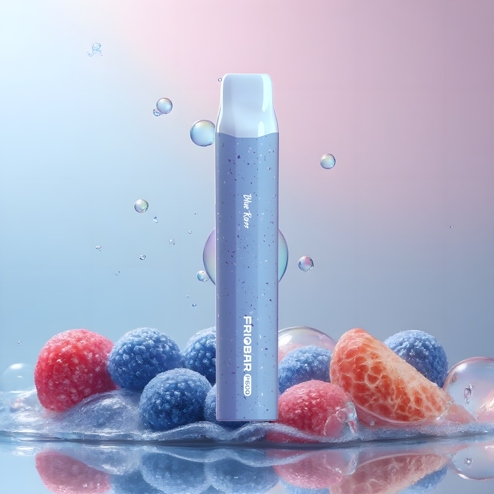 Partihandel Sverige FRIOBAR P600 Engångs 600 Blå Hallon 2mL 20mg/mL 500mAh