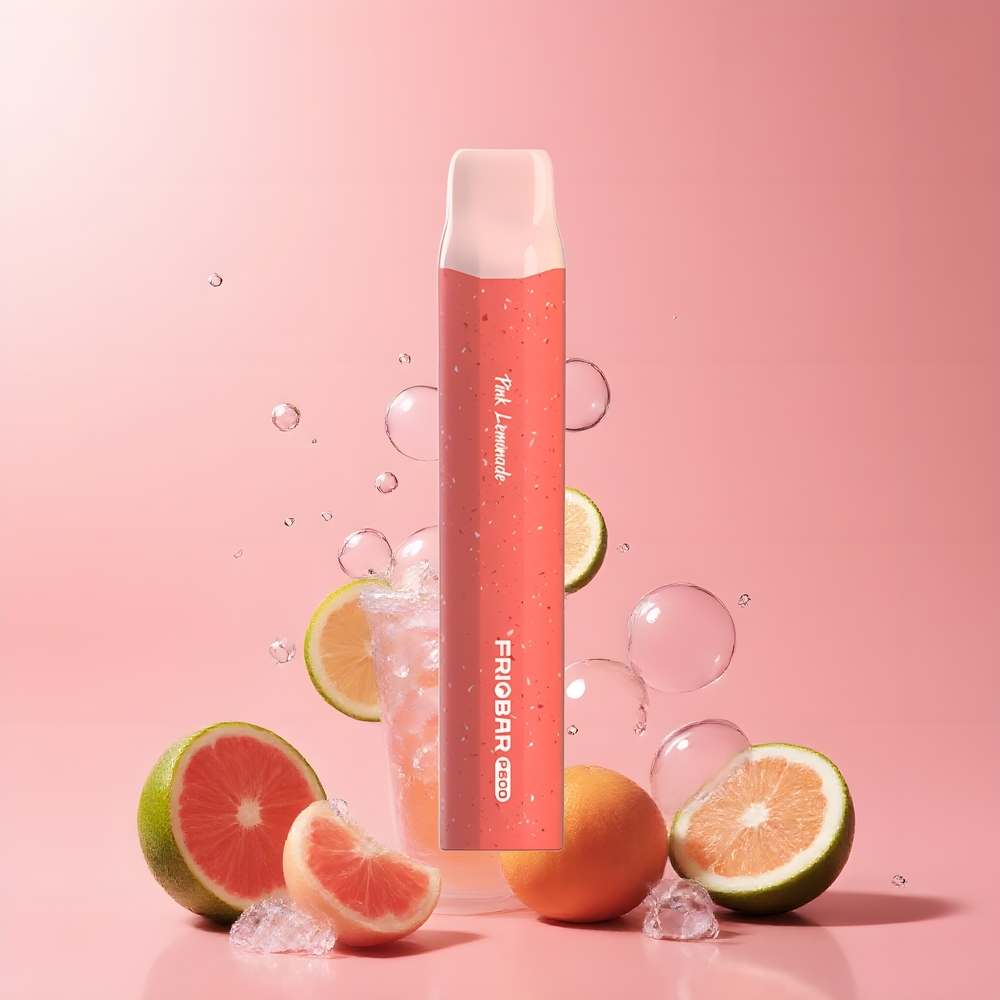 Partihandel Sverige FRIOBAR P600 Engångs 600 puffar Rosa Citronad