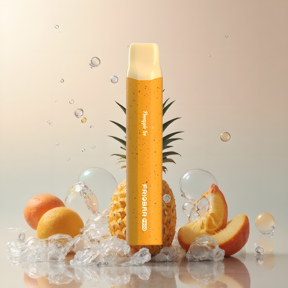 Partihandel Sverige FRIOBAR P600 Engångs Vape Ananas Is 600 puffar 2mL