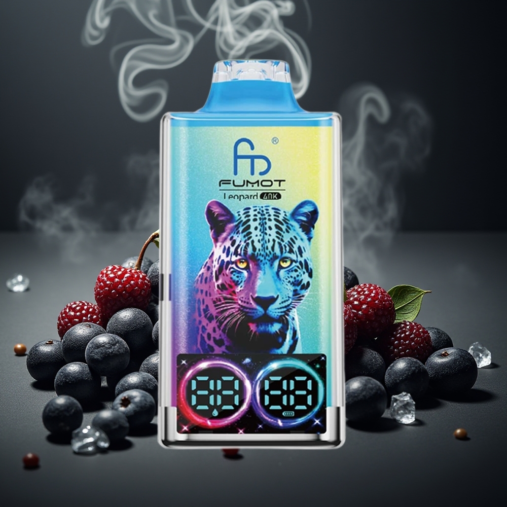 Partihandel Sverige Fumot Leopard 40K Puffs Black Dragon Is Dual Mesh Type-C 5%
