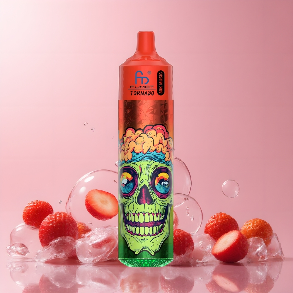 Partihandel Sverige Fumot Randm Tornado 30000 30mL 5% Jordgubba Bär Is